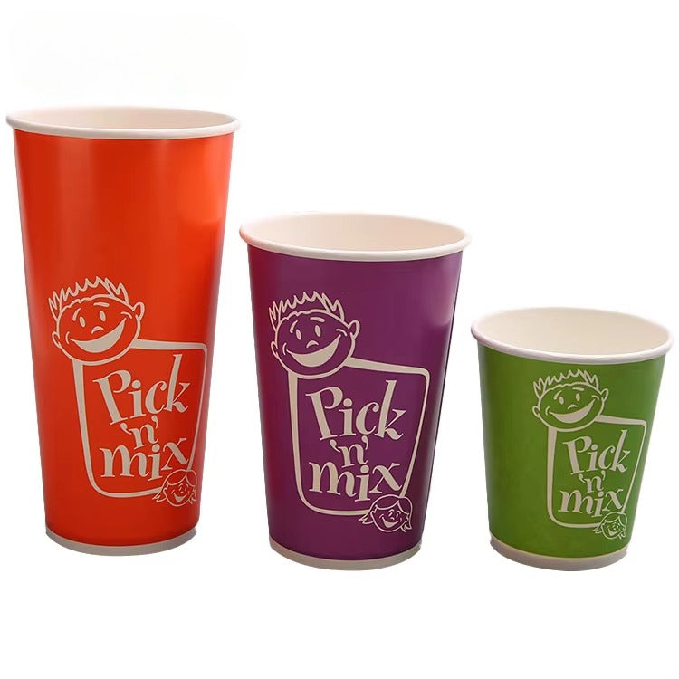 Food Grade Disposable Cup Manufacturer Single Wall Coffee Paper Cup for Drink