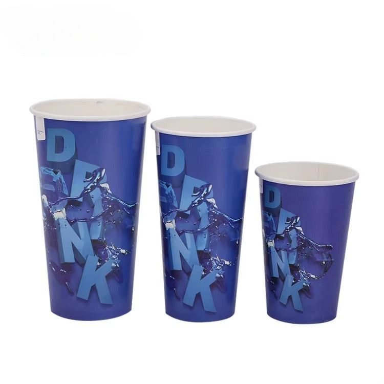 Food Grade Disposable Cup Manufacturer Single Wall Coffee Paper Cup for Drink