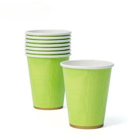 Food Grade Disposable Cup Manufacturer Single Wall Coffee Paper Cup for Drink