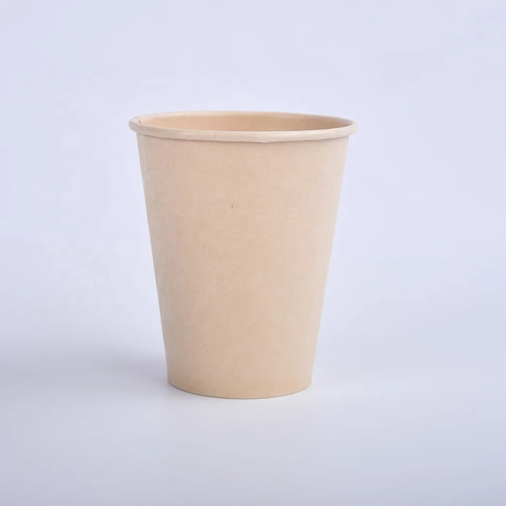 Food Grade Disposable Cup Manufacturer Single Wall Coffee Paper Cup for Drink