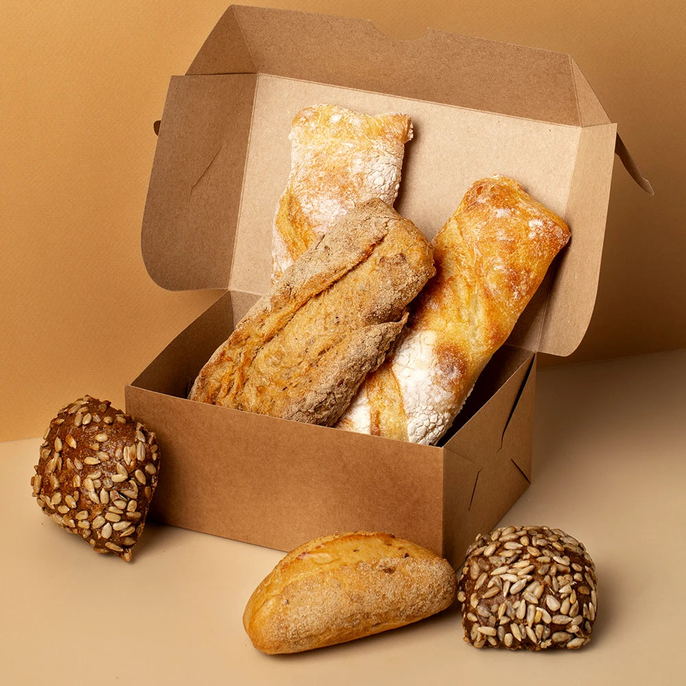 Custom for Hamburger French Fries Fried Wing Paper Boxes togo Snacks Fast Food Packaging Container Takeaway Burger Chicken Box